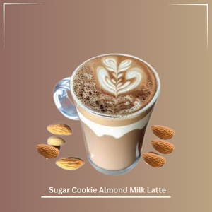 Enjoy Sugar Cookie Almond Milk Latte at Starbucks